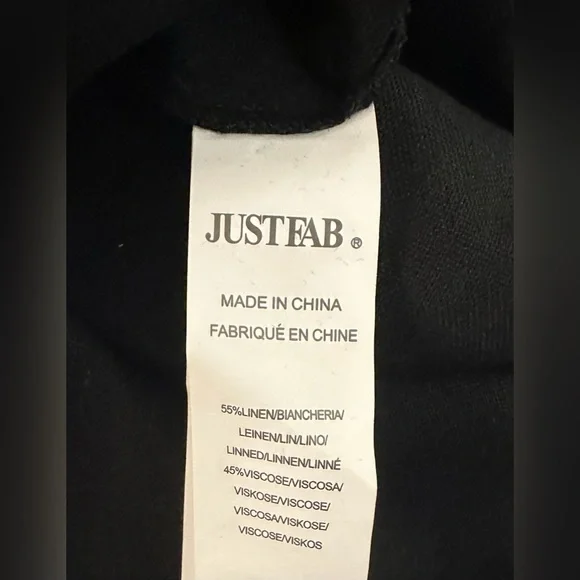 NWT Black Maxi Dress by JustFab. Open back with cross straps. - Picture 6 of 6